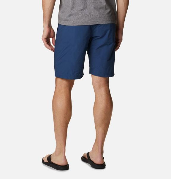 Columbia Trek-On Shorts Blue For Men's NZ62075 New Zealand